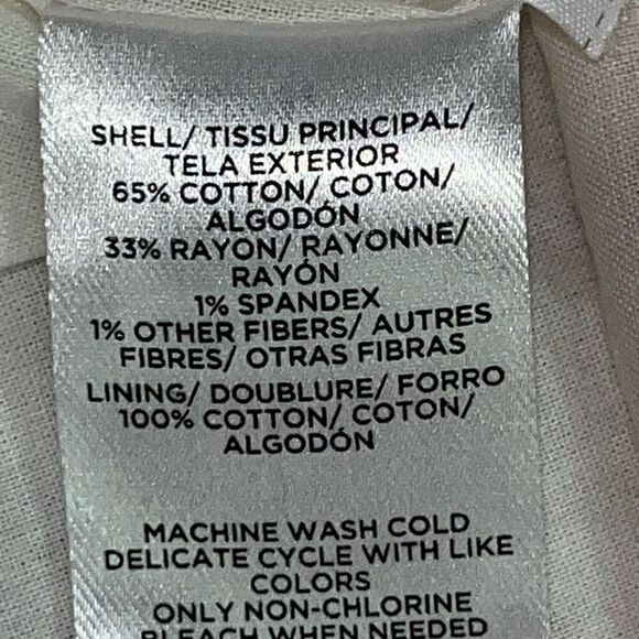 Ann Taylor Loft Dress Women’s Size Small‎ Petite A Line Tank Striped Square Neck - Picture 4 of 9